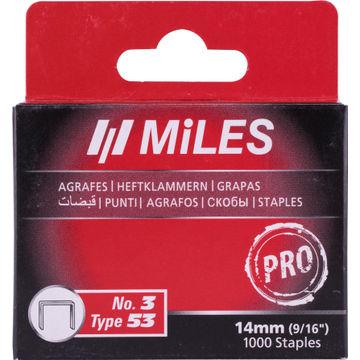 STAPLES GALV 22G JT21 14MMX1000PCS NO3