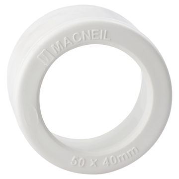 PVC reducer 50mm x 40mm SABS