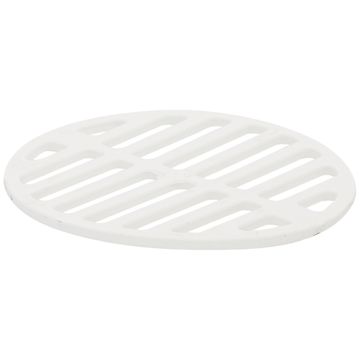 PVC gulley grid above ground