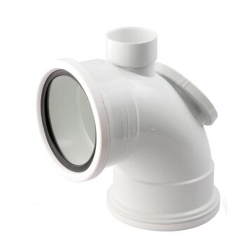 PVC access vent horn bend 110mm above ground