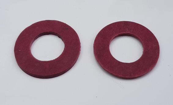 Fibre washer 12.7mm x 23.9mm x 1.6mm 2 pack Gio