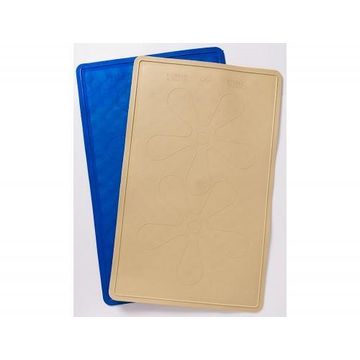 Bath and shower pvc mat blue 56cmx35cm