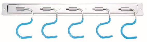 Hanger tool rail AQUACRAFT 5 hooks