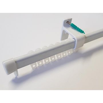 Curtain Track Single Rail Plastic 1.5m