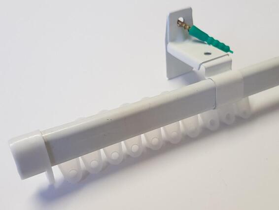 Curtain Track Single Rail Steel 3m