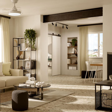 Curtain axana 140x280cm gtht white inspire