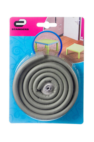 Corner cusion protection grey foam roll 1m standers