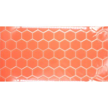 Wall Tile Ceramic Red Hexagon 300X600MM