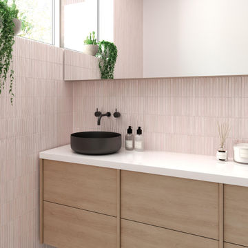 Wall Tile Ceramic Flash Bars Blush 125X250MM (0.44m2/box)