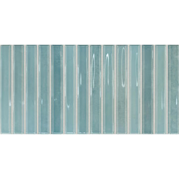 Wall Tile Ceramic Flash Bars Light Blue 125X250MM (0.44m2/box)