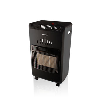 Mellerware 3 Panel  Gas  Heater Black 4.2kw