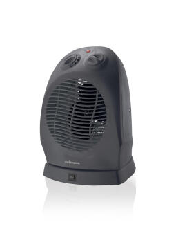 Fan heater MELLERWARE oscillating graphite 2000w