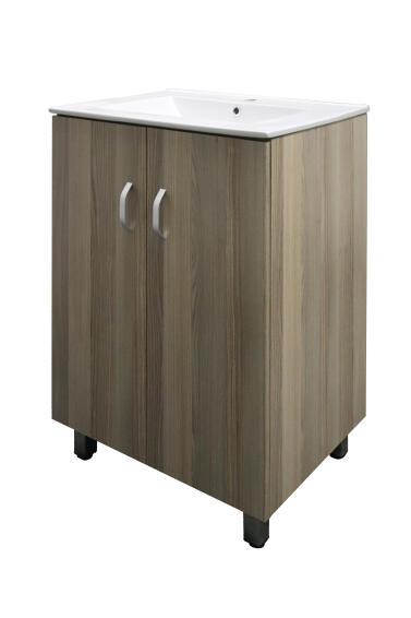 Cabinet 2 door vanity Marlene 600MM Basin included