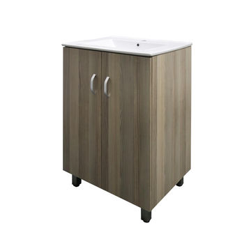 Cabinet 2 door vanity Marlene 600MM Basin included