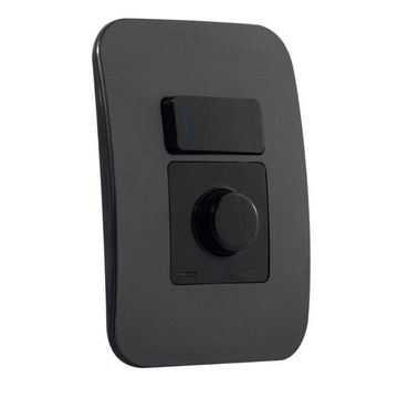 Dimmer with switch VETI 1 2x4