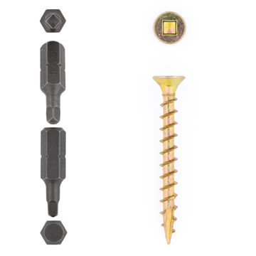 Cut screws full threat YP 4x40mm 450pc eureka