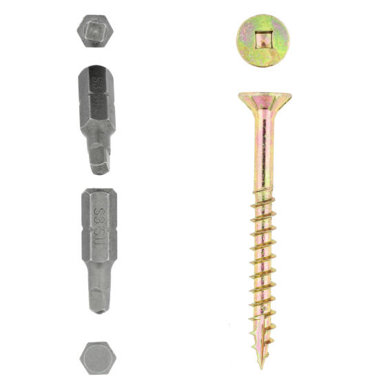 Cut screws smooth shank YP 6.0x60mm 125pc eureka