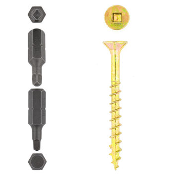 Cut screws smooth shank YP 4.5x45mm 300pc eureka