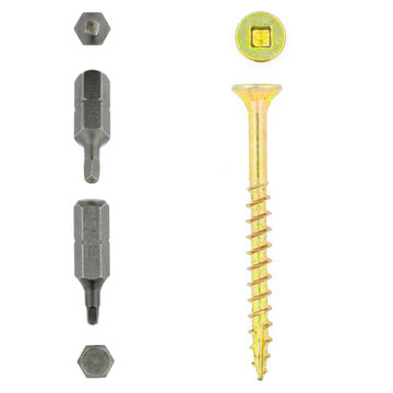 Cut screws smooth shank YP 3.5x40mm 500pc eureka