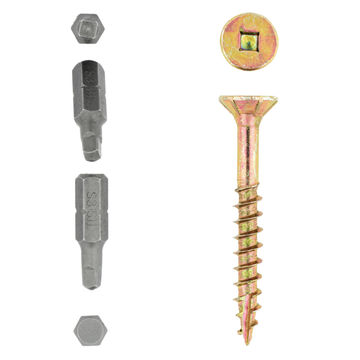 Cut screws smooth shank YP 6.0x50mm 200pc eureka