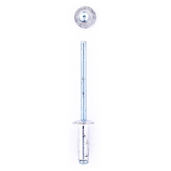 Blind open rivets aluminuim 4.0x12mm 200pc eureka