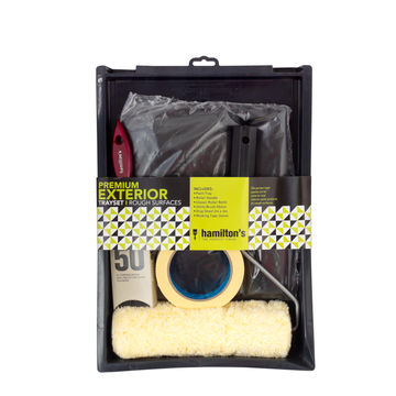Trayset with exterior roller HAMILTONS premium 225mm for rough surfaces