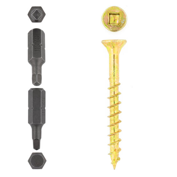 Cut screws smooth shank YP 4x40mm 500pc eureka