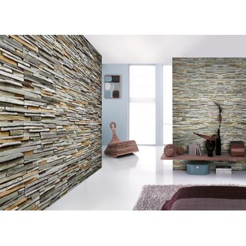 Wall Cladding  Oslo Grey L32.5cm x W7.5cm (0.78m2/box)