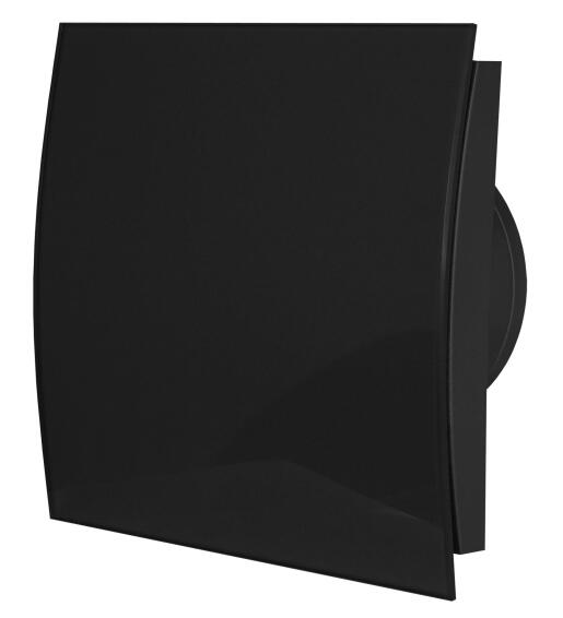 Fan extractor black square 13w n1009