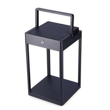 LITEHOUSE SOLAR METAL LANTERN - BLACK