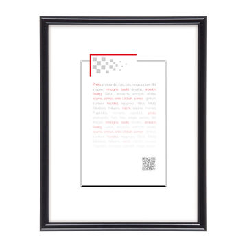 Frame Gallery Black 15x20cm