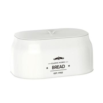 Iron tim bread box  white