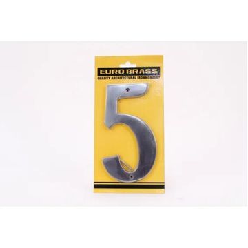 NUMERAL 75MM 5 ALUMINIMUM