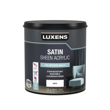 Luxens Satin Sheen White 1L