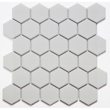Mosaic Ceramic Hexagon White 271X282MM