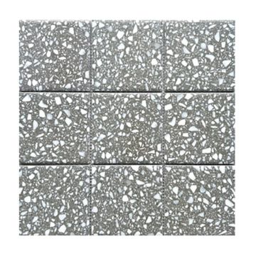 Mosaic Ceramic Terrazzo Grey 300X300MM