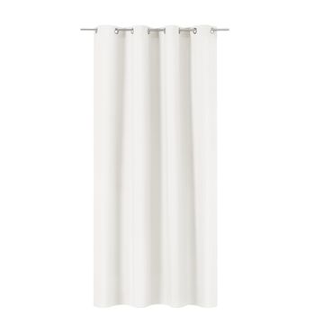 Inspire sheer net eyelet curtain aranjuez white 140 x 280 cm