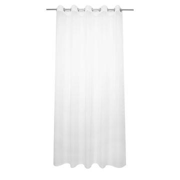 Inspire sheer net eyelet curtain polyone white 200 x 280 cm