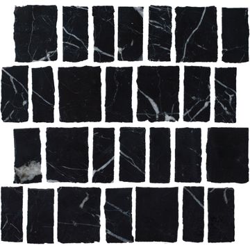 Mosaic Salt Rock Marquina Bars 286X290MM
