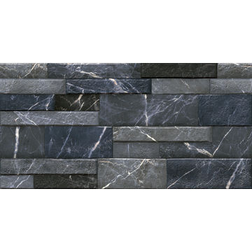 Wall Tile Ceramic Everest Charcoal 300X600MM (0.9m2/box)