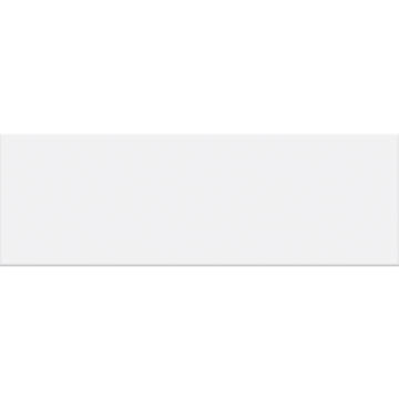 Wall Tile Ceramic White Flat Matt 100X300MM (0.9m2/box)