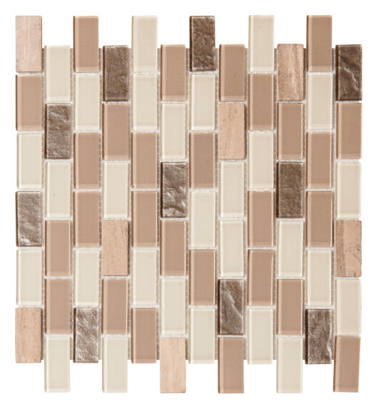 Mosaic Glass & Brick Tile FALCON Capulet 325x300mm