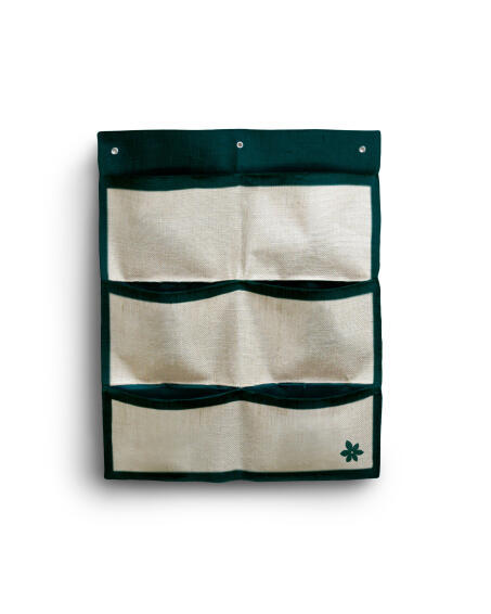 Planter, Vertical Wall Garden 3 Pockets, NATCARE,68x31cm