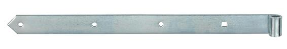 Hook and band set galvanised 10x300mm vormann
