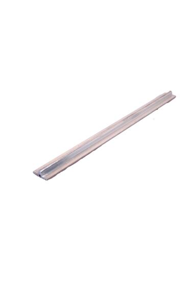 Sliding Mechanism Accessory Aluminium Bottom Track 814A Silver 3000mm
