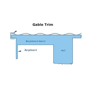 Gable Trim DR Midnight Black