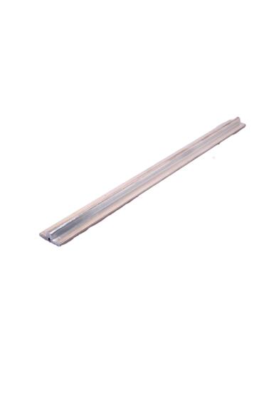 Sliding Mechanism Accessory Aluminium Bottom Track 814A Silver 2400mm