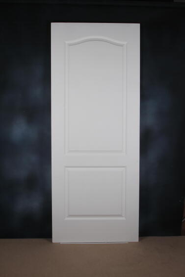 Interior Door Deep Moulded 2 Panel Cape Dutch Prefinished White-w813xh2032mm