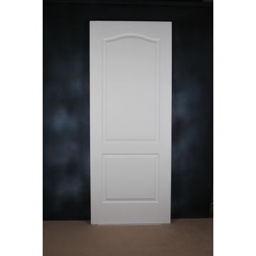 Interior Door Deep Moulded 2 Panel Cape Dutch Prefinished White-w813xh2032mm