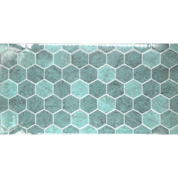 Wall Tile Ceramic Emerald Hexagon 300X600MM (0.9m2/box)